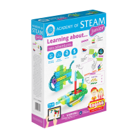 Engino Academy of STEAM Junior Learning about Sea Adventures Qboidz Toy Set