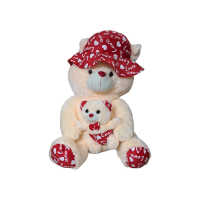 Huggable Soft Giant 75cm Huge Teddy Bear with Baby bear Valentines Day Gift