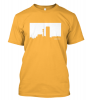 Jozi Streets T-Shirt Yellow – White Skyline Photo