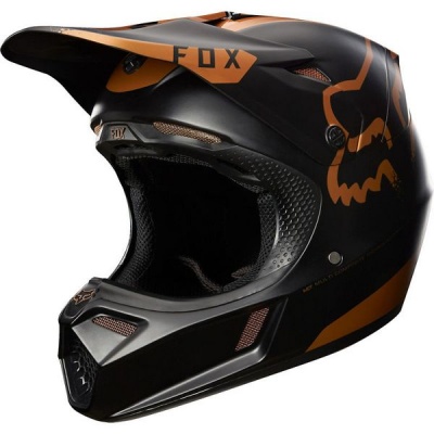 Photo of Fox Racing Fox V3 Moth LE Copper Helmet