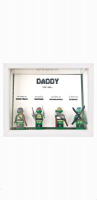 Photo of Kika Crafts Super Ninja Hero Daddy - Fathers Day Boxed Frame Gift Set