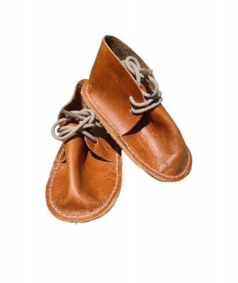 Tiny Steps Genuine Leather Baby Vellies Handcrafted for Comfort