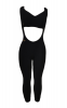 Gym and fitness Suspender jumpsuit with sports top: Suspense Photo