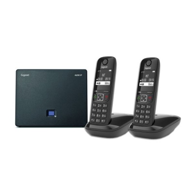Photo of Gigaset AS690IP DUO Bundle - 2 Phone VoIP & Landline Cordless Phone System