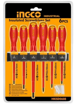 Photo of Ingco - Insulated Screwdriver Set