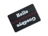 Matnifique Hello - Goodbye Flock Mat Doormat Photo