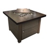 Alva Gas Firetable - Wicker Finish Photo