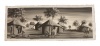 Original Painting - "Village Life" - Black and White Photo