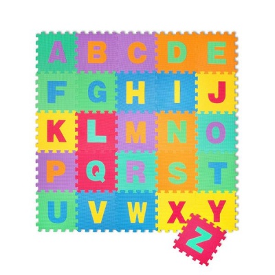 Baneen Baby Toddler Alphabet Puzzle Playmat for Playrooms Nurseries 26 Piece