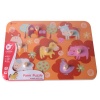 Classic World Farm Peg Puzzle 7 Piece Photo