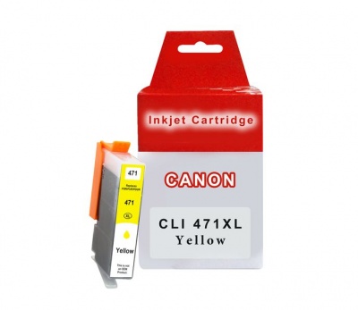 Photo of Canon CLI-471 Original YELLOW Ink CARTRIDGE