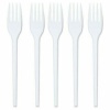 Disposable Plastic Forks 250 Piece Per Pack Photo