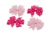 Croshka Designs Set of 4 Bow Hair Clips Photo