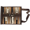Backgammon Leather Roll-up Set Photo