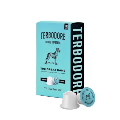 Photo of Terbodore The Great Dane - 10 Nespresso compatible coffee capsules