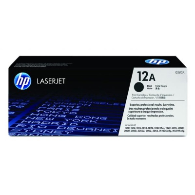 HP Q2612A Black Original LaserJet Toner Cartridge
