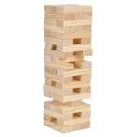 Synergy360 Wooden Classic Tower Stack 54 Bricks