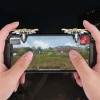 Gold PUBG Trigger L1R1 Mobile Buttons Joystick & Game Controller Photo