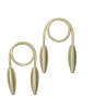 AZAZ ENTERPRISE 2 pieces Fine Twist Wrap Curtain Tieback Photo