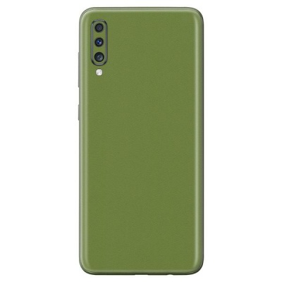 Photo of WripWraps Midnight Green Vinyl Wrap for Samsung Galaxy A70 - Two Pack