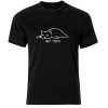 Think Out Loud Men "Not Today" Short Sleeve Tshirt Black Photo