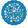 Toddlers Inflatable Water Splash Mat - Alphabet and Animals Photo