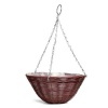 Good Roots Ratan Effect Hanging Basket - Brown Photo