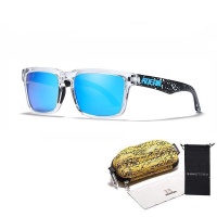 Kdeam Artic Blue Polarised Lifestyle Sunglasses with SS Sleeve