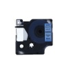 PUTY Compatible Dymo TT-DD45806 Black on Blue 19mm Label Tape Photo