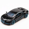 IMIX Black Bugatti Chiron Model Car Photo