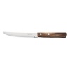 Tramontina Dishwasher Safe 5" Steak Knife with Red Wooden Handle Photo