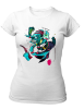PepperSt Ladies White T-Shirt - Crazy Hobo Photo