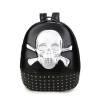 IMIX Silver Embossed Skull and Bones Backpack Photo