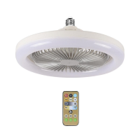 Smart LED Ceiling Fan Light with Remote Control 3 Speed Fan Control