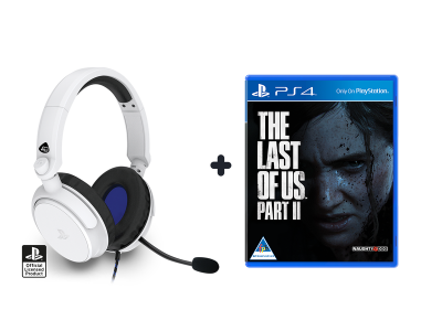 Photo of Sony Playstation 4Gamers PRO4-50s Gaming Headset White The Last Of Us 2