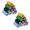 Home Mart 2 x Poly-Cotton Sewing Thread Reel Cord String Cotton - 10 Colors Photo