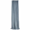 Matoc Readymade Curtain -Velvet -Taped -Lined -LightBlue -500cm W x 250cm H Photo