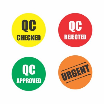 Photo of EspressPB Production QC Stickers