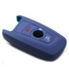 Sillycone Silicone Car Key Protector - BMW 3 Button Navy Photo