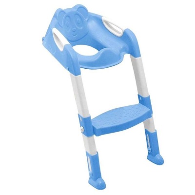 Foldable Baby Toilet Potty Training Seat Ladder Blue