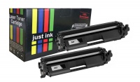 Just Ink Compatible Canon 047 Black Toner Cartridges x 2