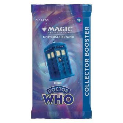 Magic The Gathering Universes Beyond Doctor Who Collector Booster