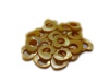 BEAD COOL - Hollow Heart - Yellow - 66 piecess Photo