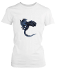 PepperSt Ladies White T-Shirt - Night Dragon Photo