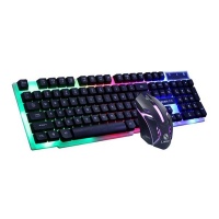 USB LED Wired Gaming Keyboard And Mouse