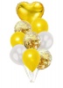 BubbleBean - Yellow Bunched Party Helium Balloons Photo