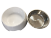 Grovida Pet Bowl Melamine - Stainless Steel Photo