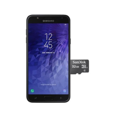 Photo of Samsung J7 Duo DS Black XFA Sandisk 32GB SD Card Cellphone