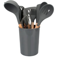 Cooking Utensil with Holder Set 11 Piece