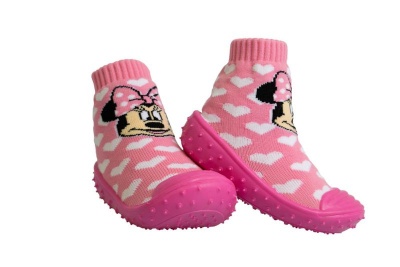 Photo of Minnie Mouse Baby Sock with Rubber Sole
